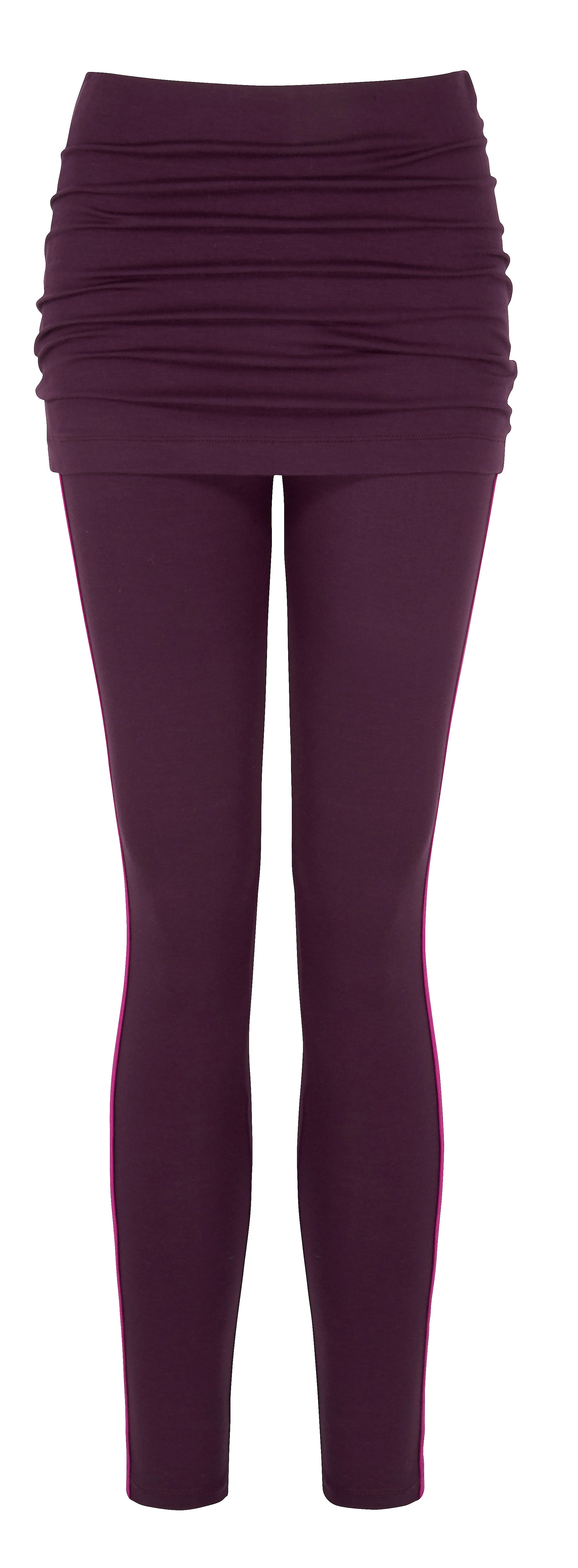 Move It Leggings - Aubergine