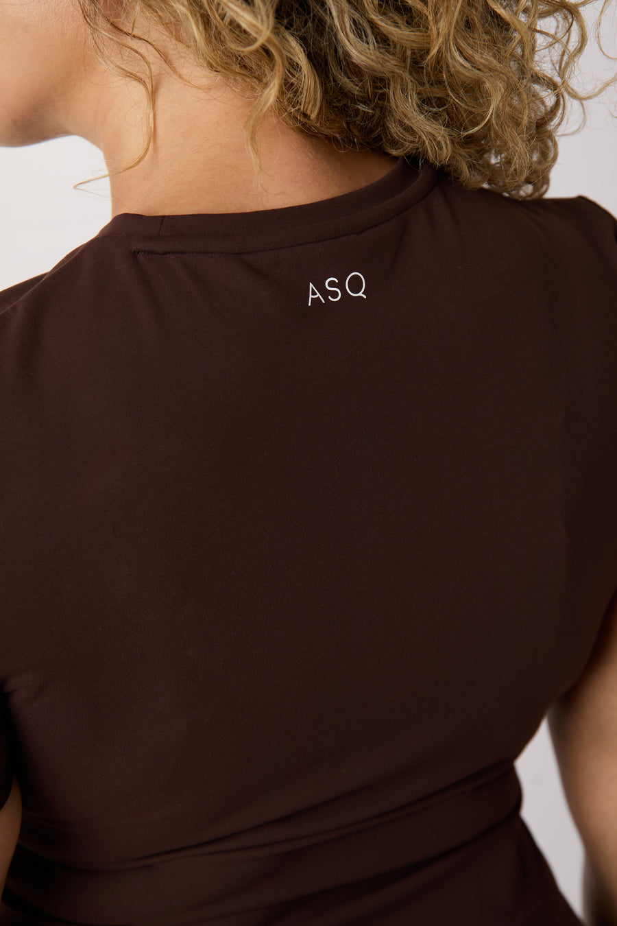 ASQ Short Sleeve Feel Good Tee - Espresso