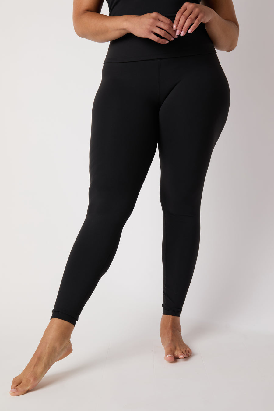 Feel Good  High Waist Leggings - Black