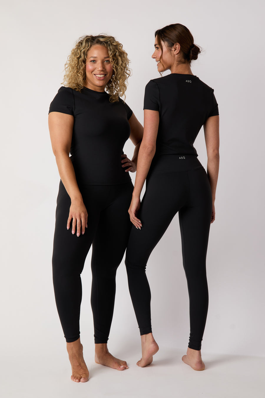 Feel Good  High Waist Leggings - Black