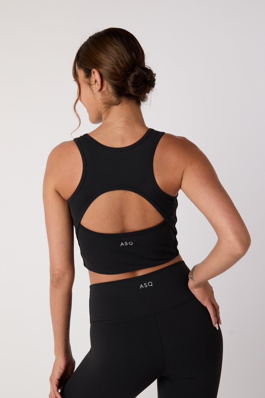 Motivational Bra Vest - Black