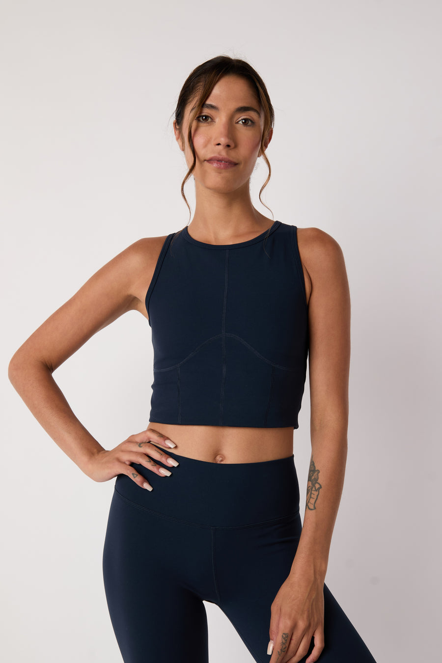 Motivation Bra Vest - True Navy